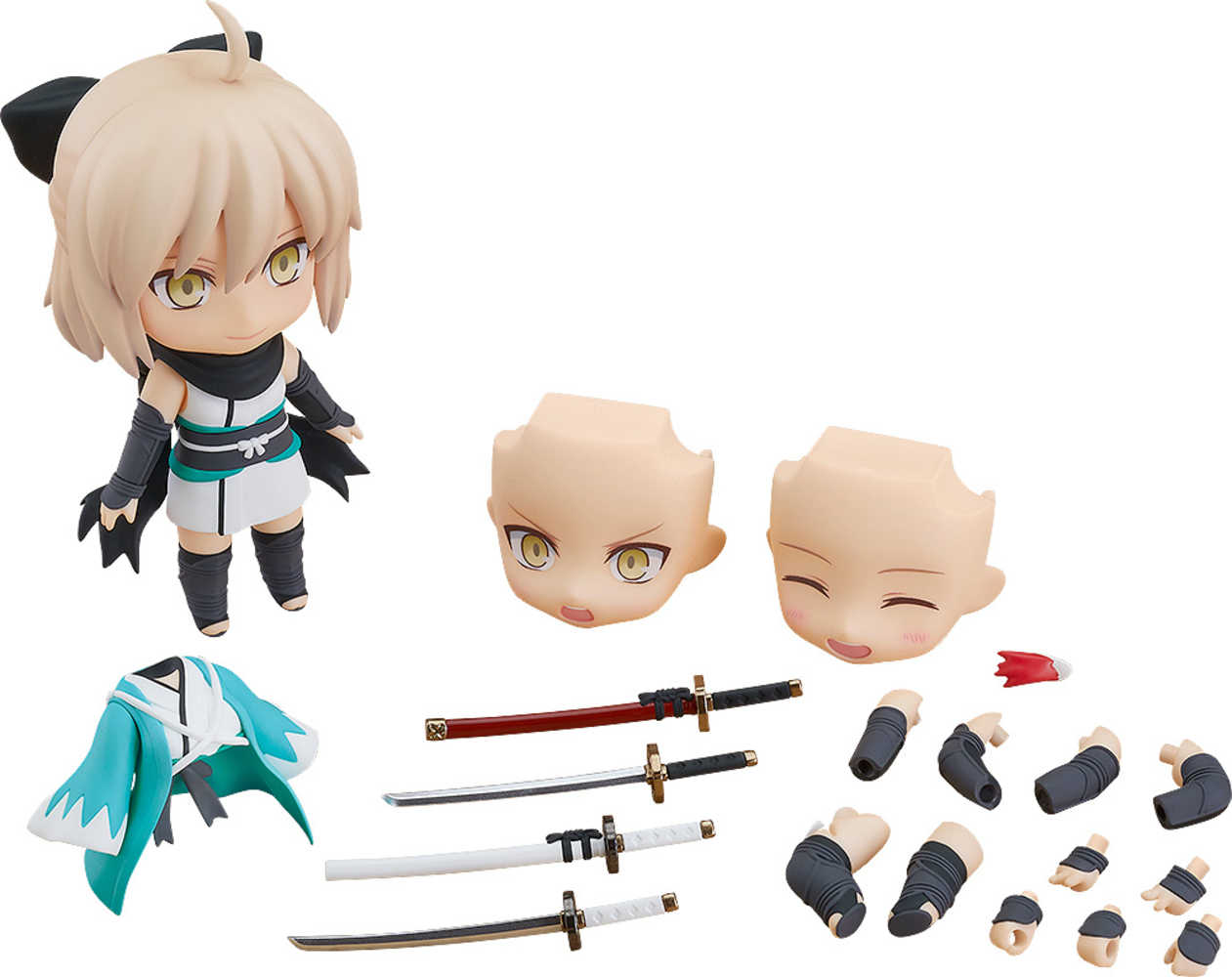 Fate Grand Order Saber Okita Souji Nendoroid Action Figure Ascension (C