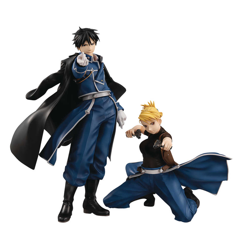 Prec Gem Ser Fullmetal Alchemist Mustang & Hawkeye Figure 