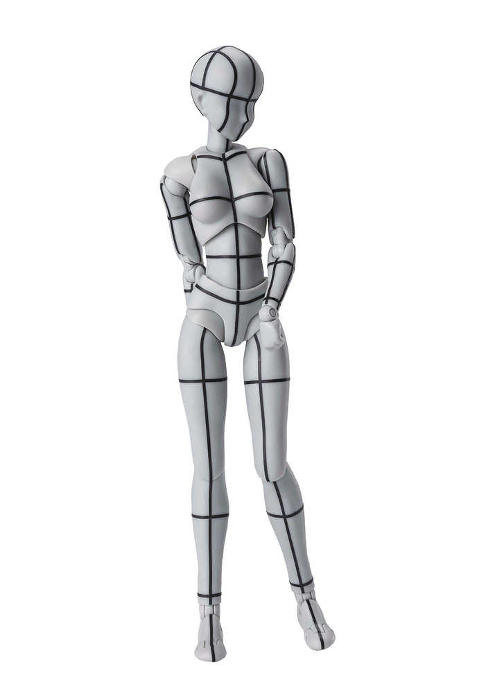 Body Chan Wireframe Gray Color S.H.Figuarts Action Figure  