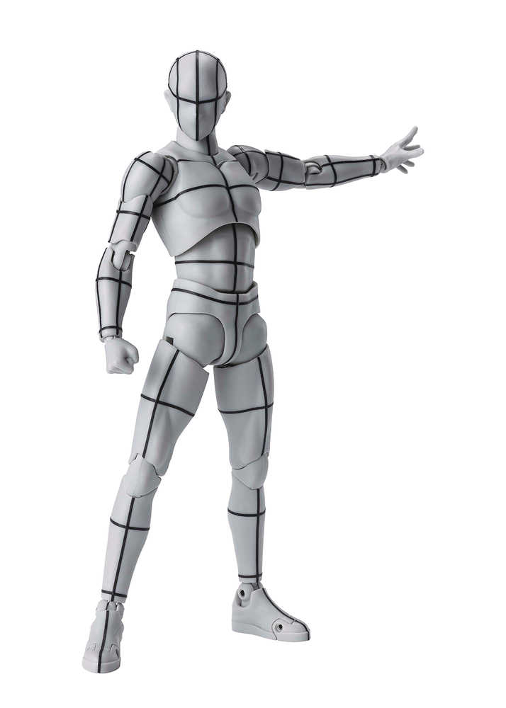 Body Kun Wireframe Gray Color S.H.Figuarts Action Figure  
