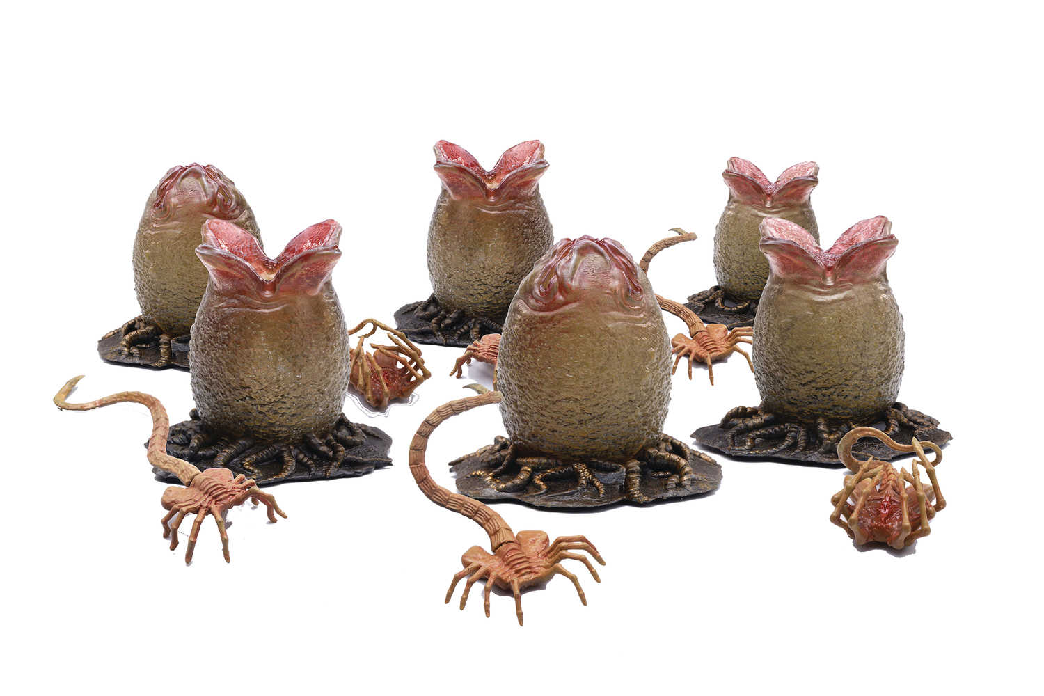 Alien Eggs And Facehugger Previews Exclusive 1/18 Scale Figure Set 