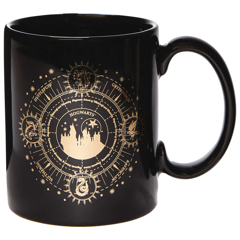 Harry Potter Hogwarts Gold & Black Mug 