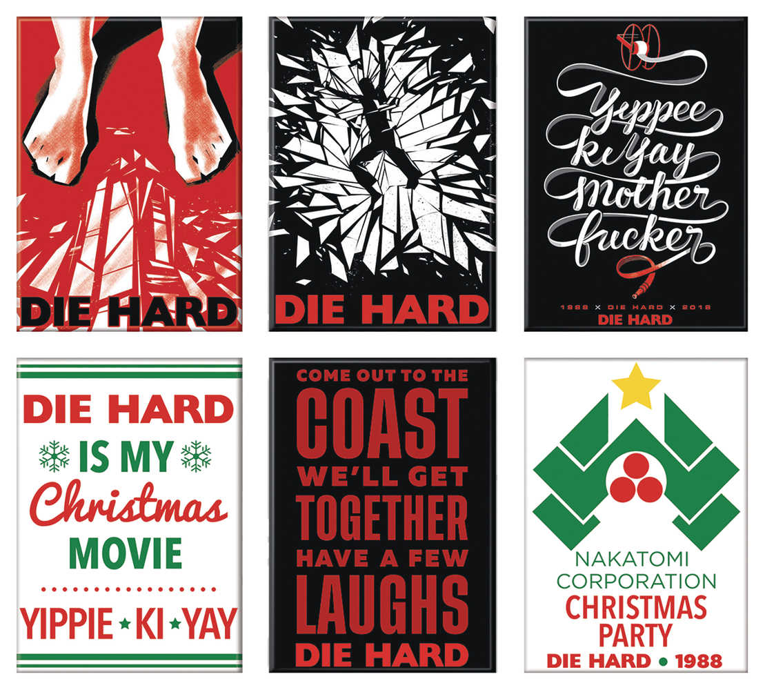 Die Hard 36 Pc Magnet Assortment 