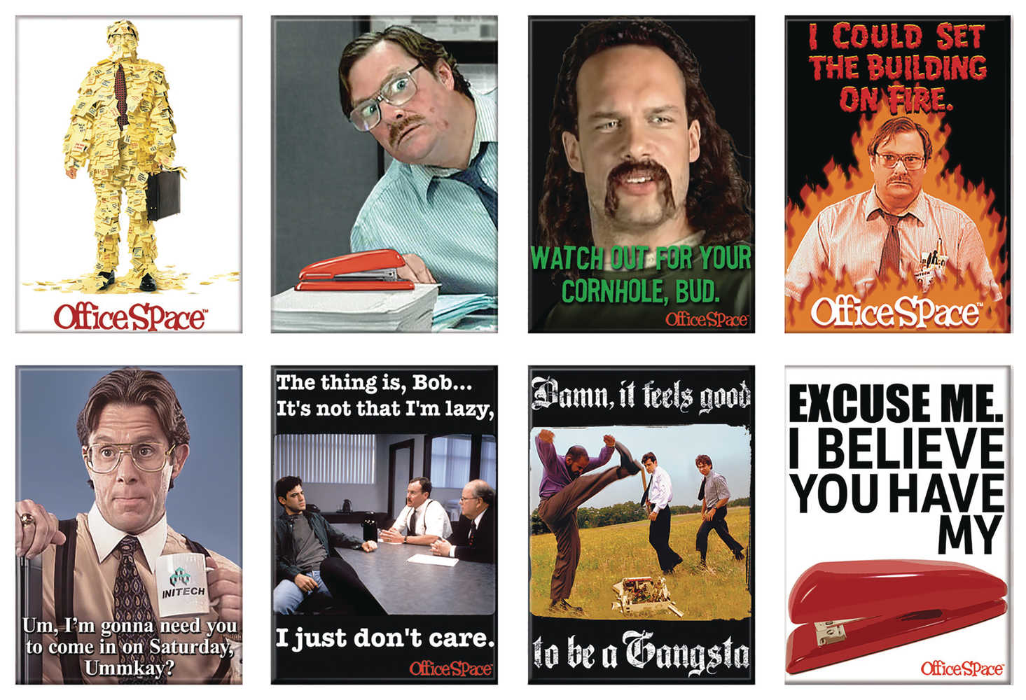 Office Space 48 Pc Magnet Assortment 