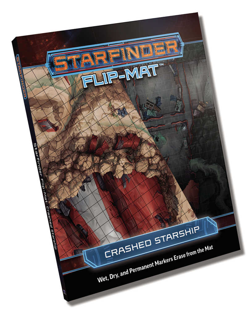 Starfinder Flip Mat Crashed Starship
