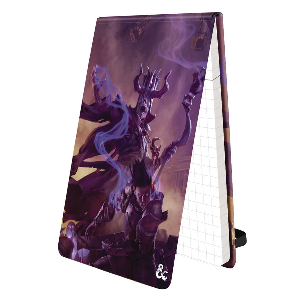 Dungeons & Dragons  Role Playing Game Pad Of Perception With Lich Art 