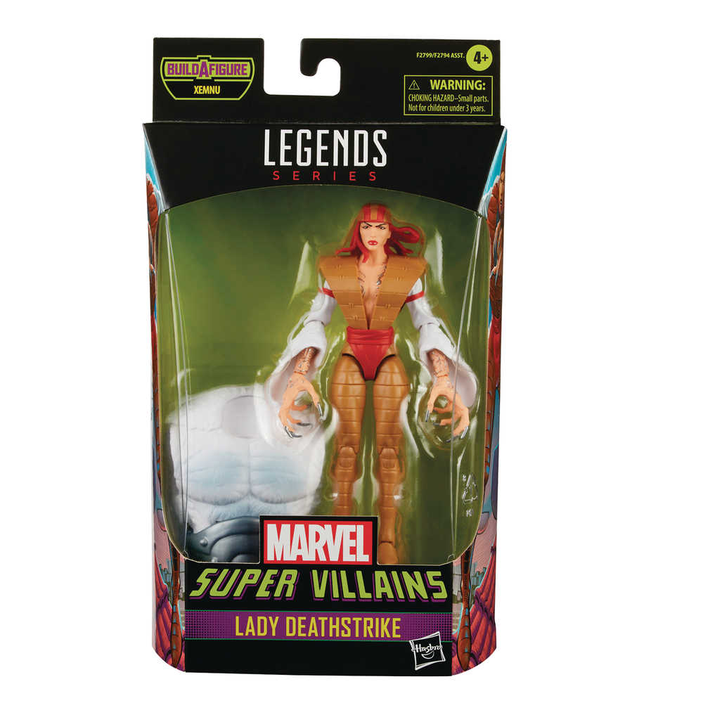 Marvel Villains Legends 6 In Lady Deathstrike Action Figure Case  