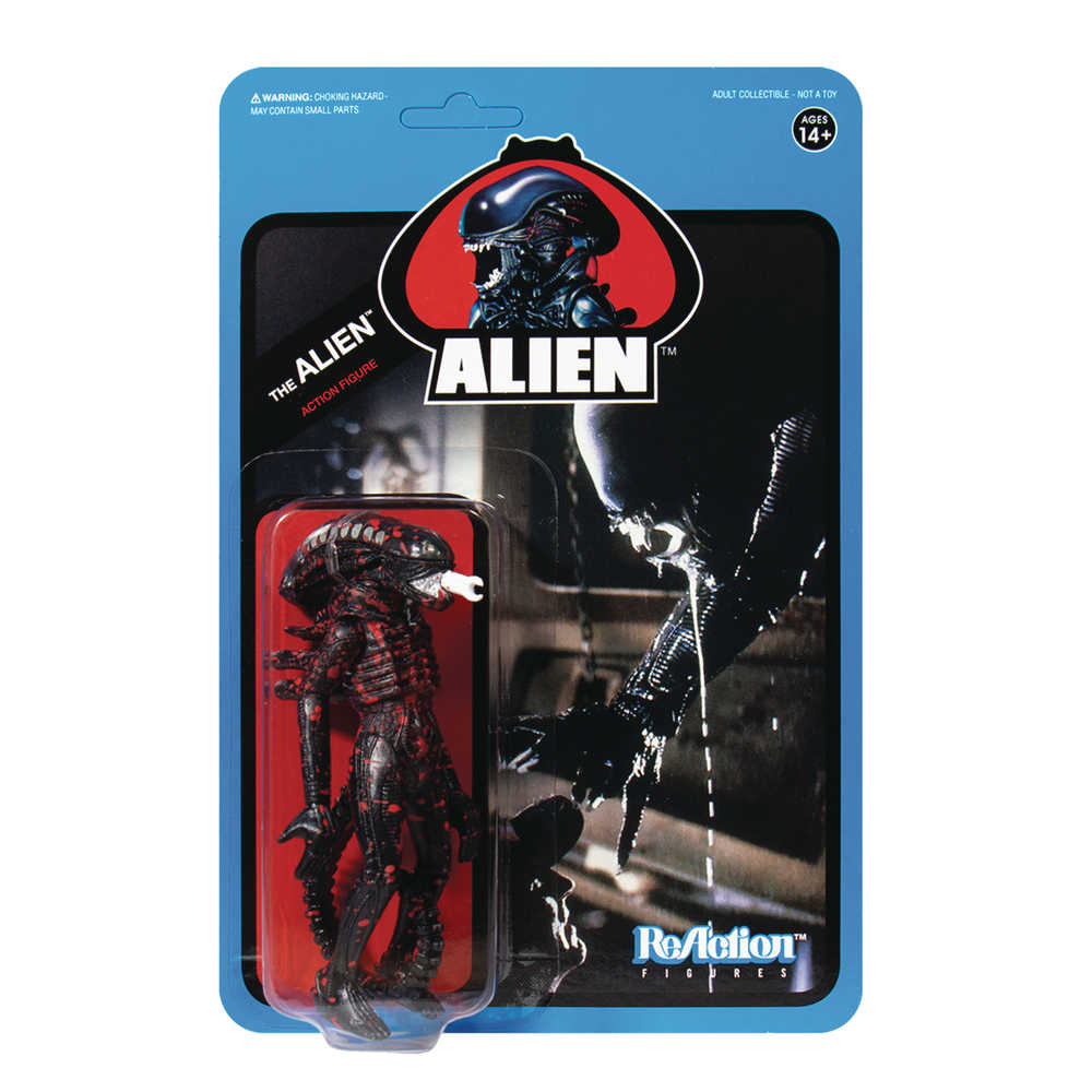 Alien Wv3 Bloody Alien Open Mouth (Blue Card Reaction) Figure (