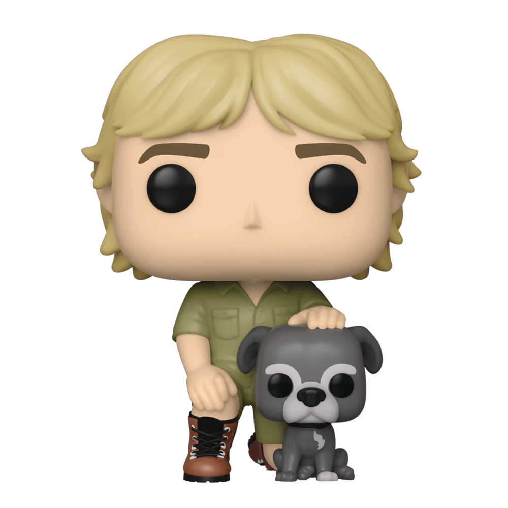 Pop Crocodile Hunter Steve Irwin with Sui Vinyl Figure 