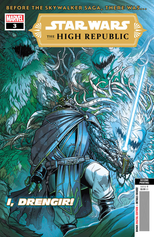 Star Wars High Republic #3 2 Nd Printing Variant