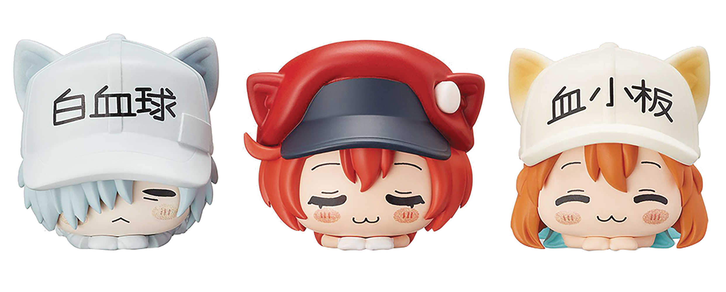 Cells At Work Ohiruneko Mini Figure 3 Pc Set 