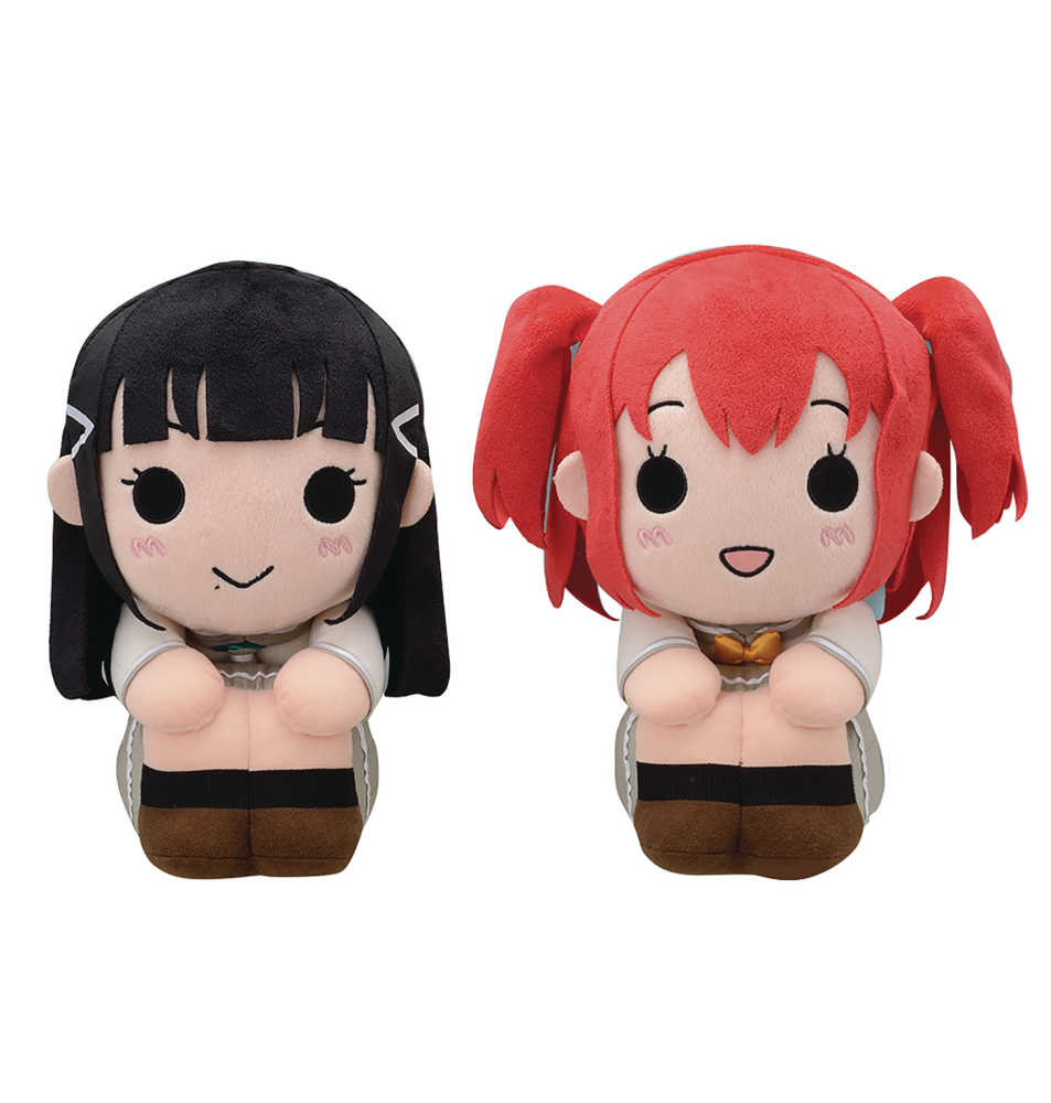 Love Live Sunshine Dia & Ruby Sit Down Plush 