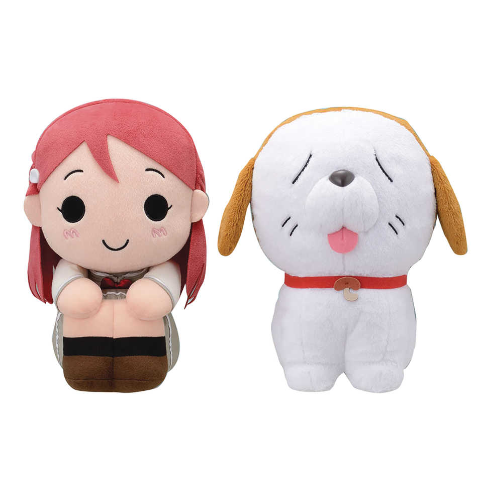 Love Live Sunshine Riko & Shiitake Sit Down Plush 