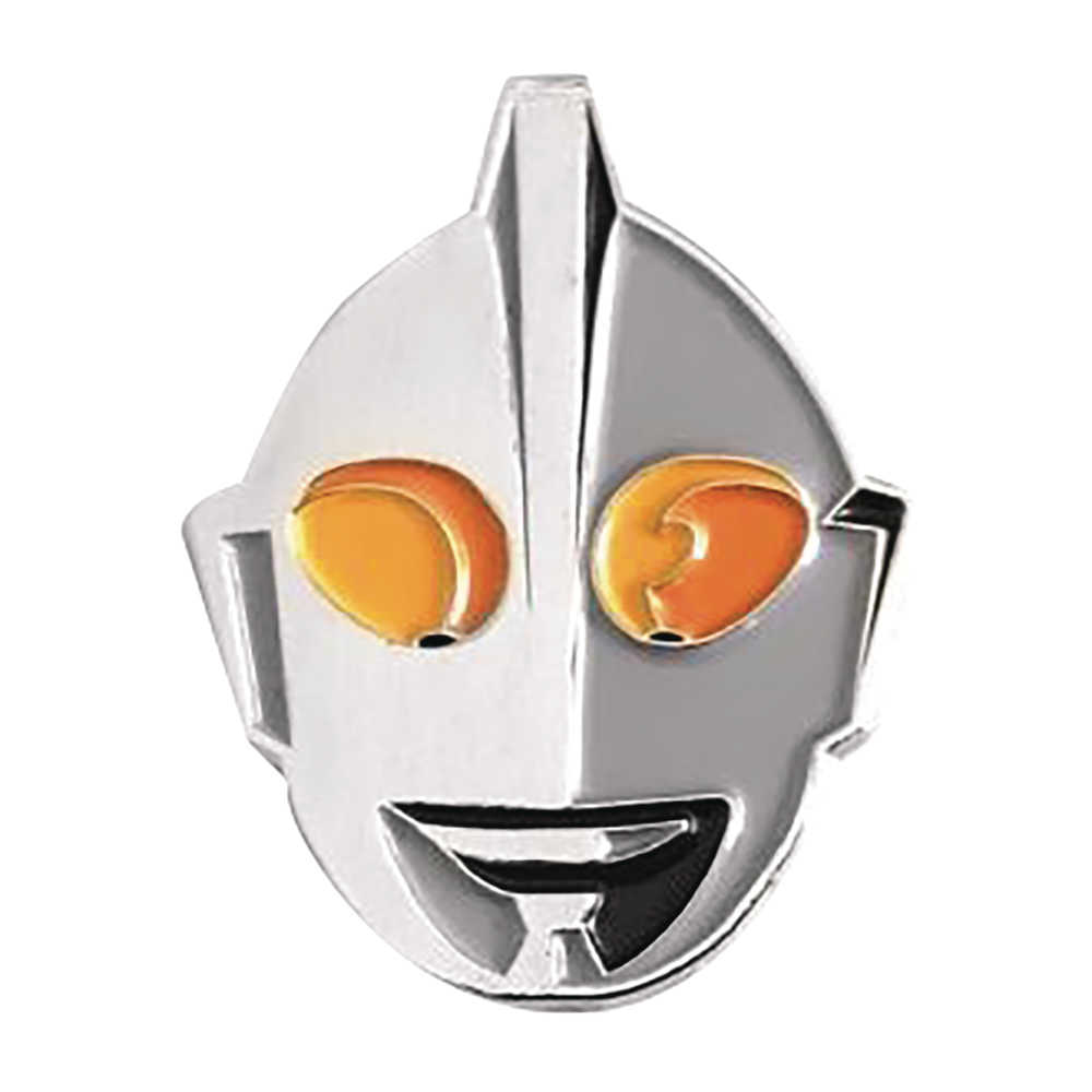 Ultraman Face 1.5 In Enamel Pin 