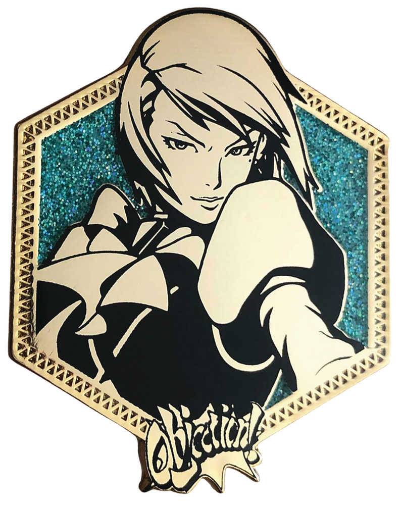 Ace Attorney Franziska Von Karma Golden Series Pin 