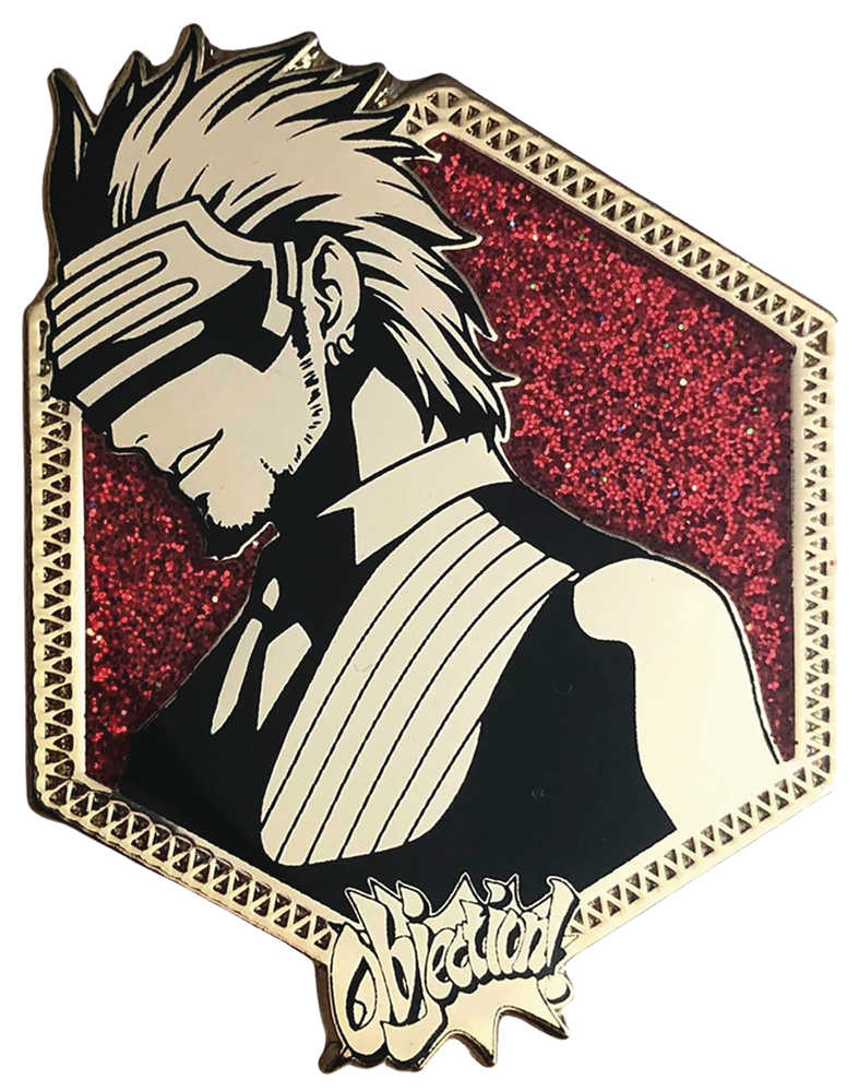 Ace Attorney Godot Golden Series Pin 