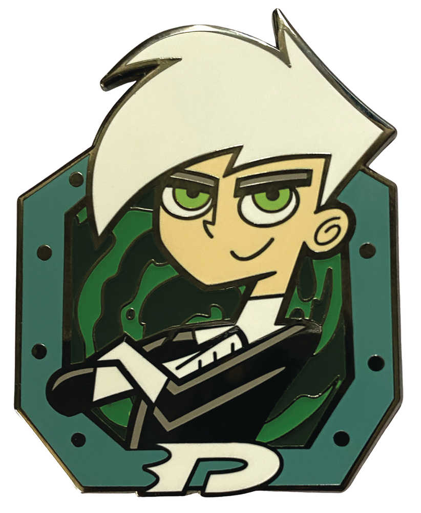 Danny Phantom Glow In The Dark Portal Pin 