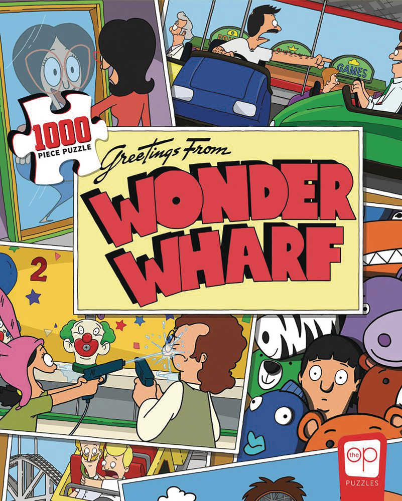 Bobs Burgers Greetings From Wharf 1000 Pc Puzzle 