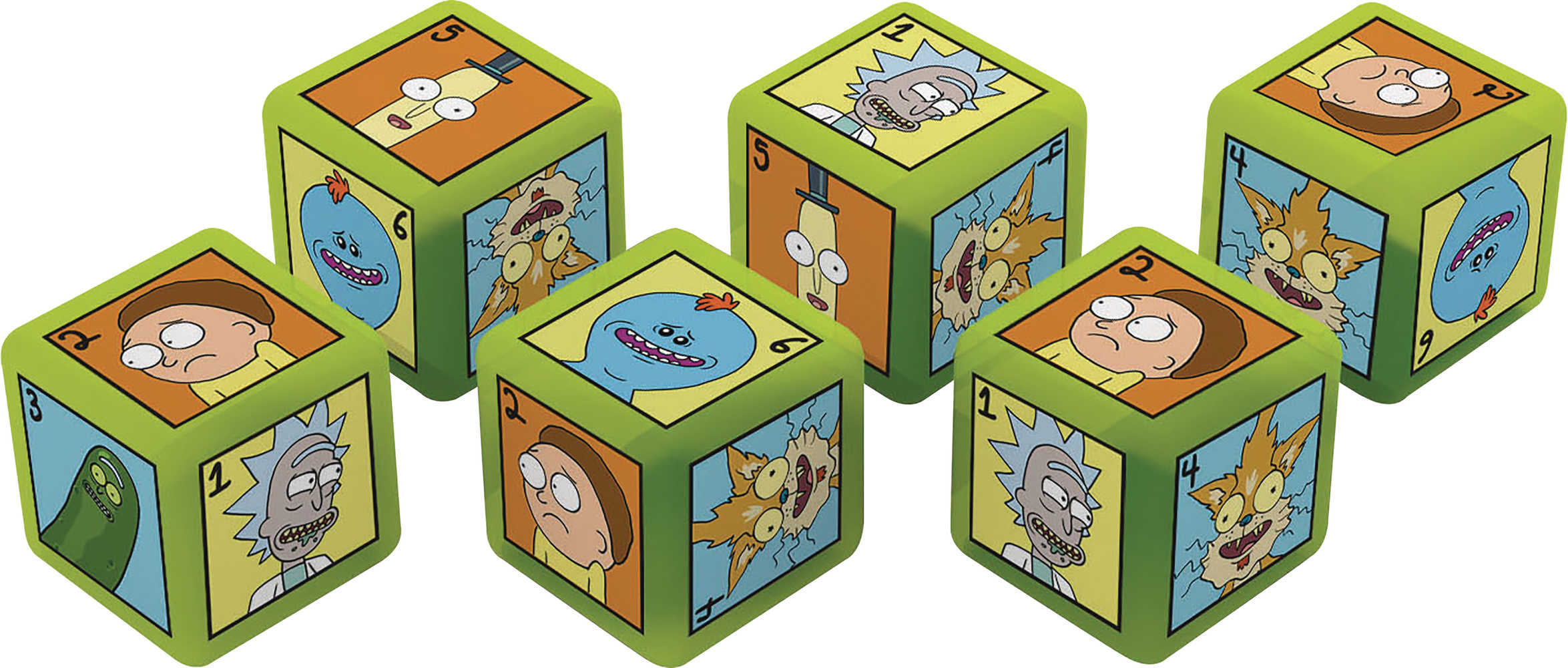 Rick & Morty Dice Set 