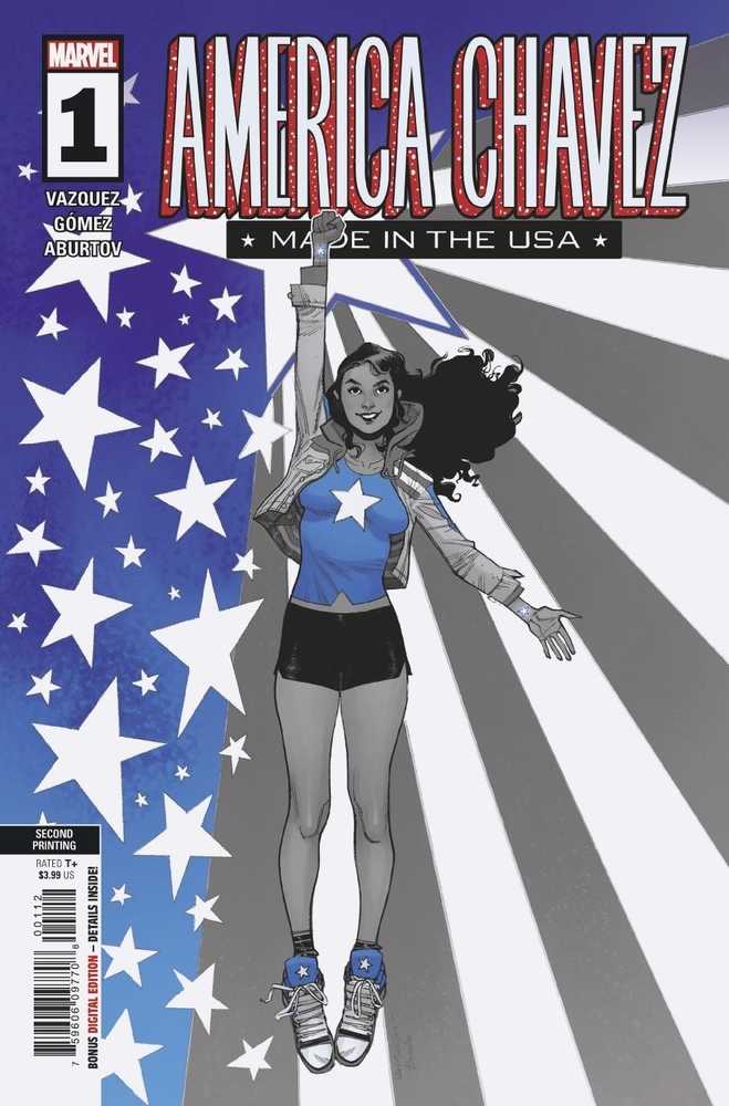 America Chavez Made In Usa #1 (Of 5) 2 Nd Printing Pichelli Variant