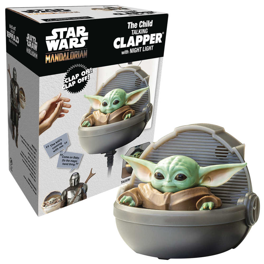 Star Wars The Mandalorian The Child Clapper Night Light 