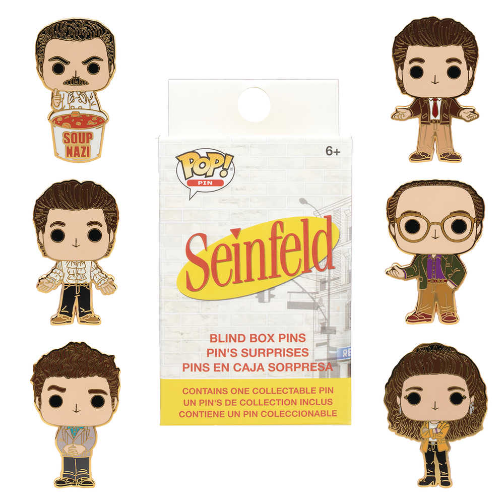 Mystery Minis Seinfeld All Character Pop 12 Pc Bmb Disp 