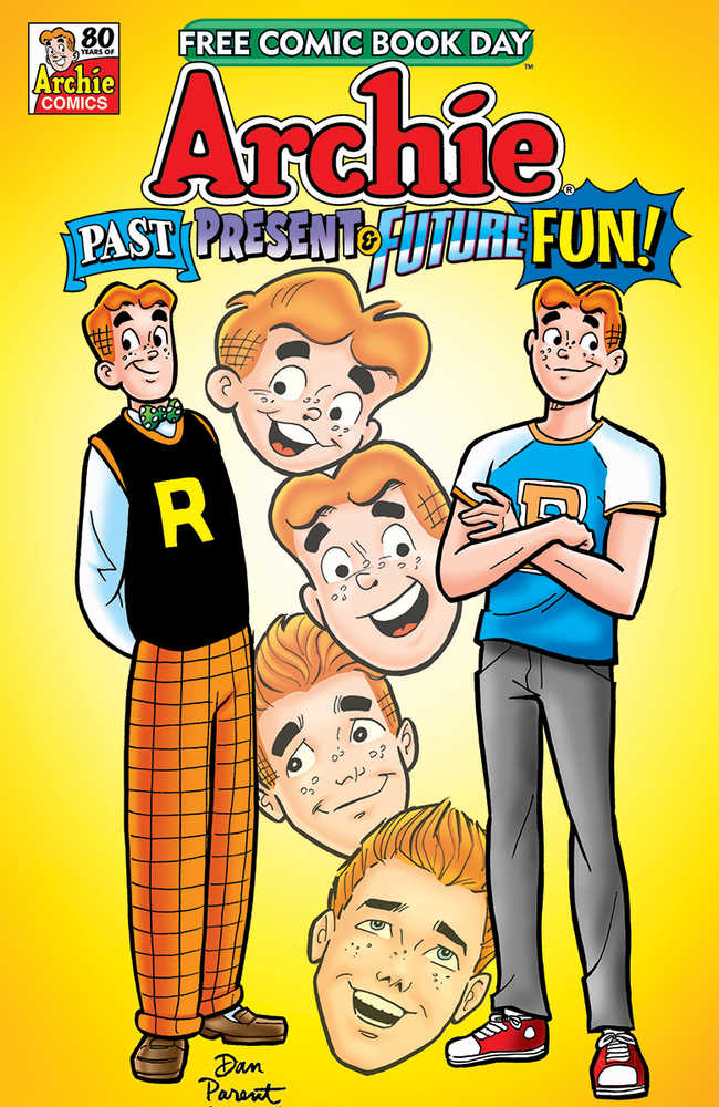 Free Comic Book Day 2021 Archie Past Present & Future Fun 