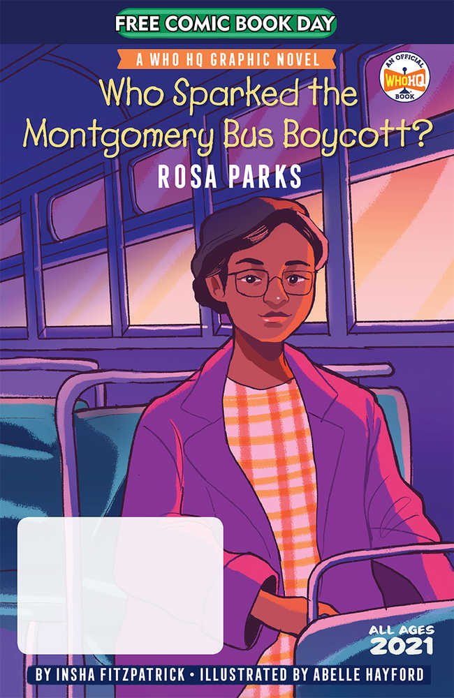 Free Comic Book Day 2021 Who Sparked Montgomery Bus Boycott 