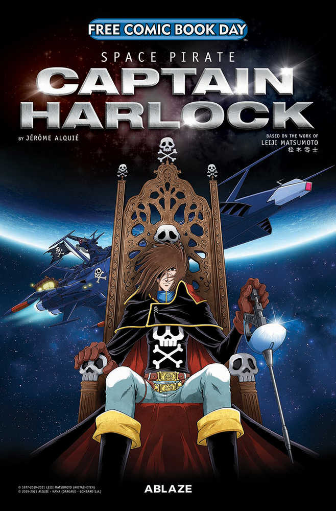 Free Comic Book Day 2021 Space Pirate Captain Harlock 