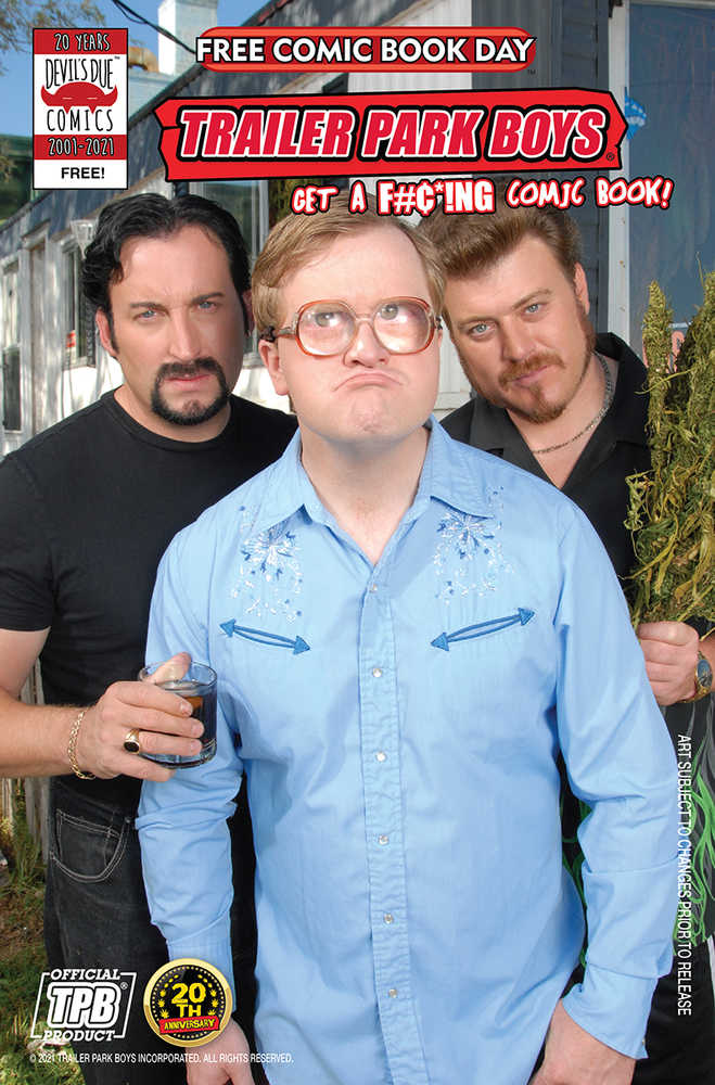 Free Comic Book Day 2021 Trailer Park Boys 