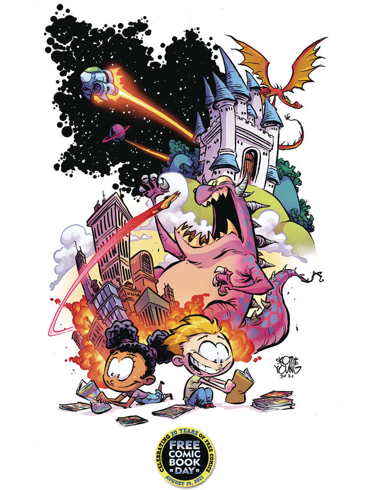 Free Comic Book Day 2021 Comm Artist Young Poster 