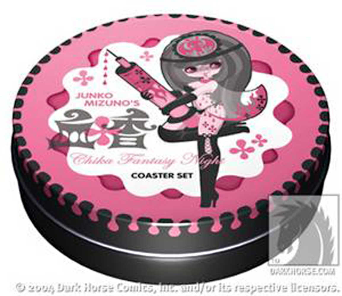 Coaster Set Junko Mizuno Chika Fantasy Night