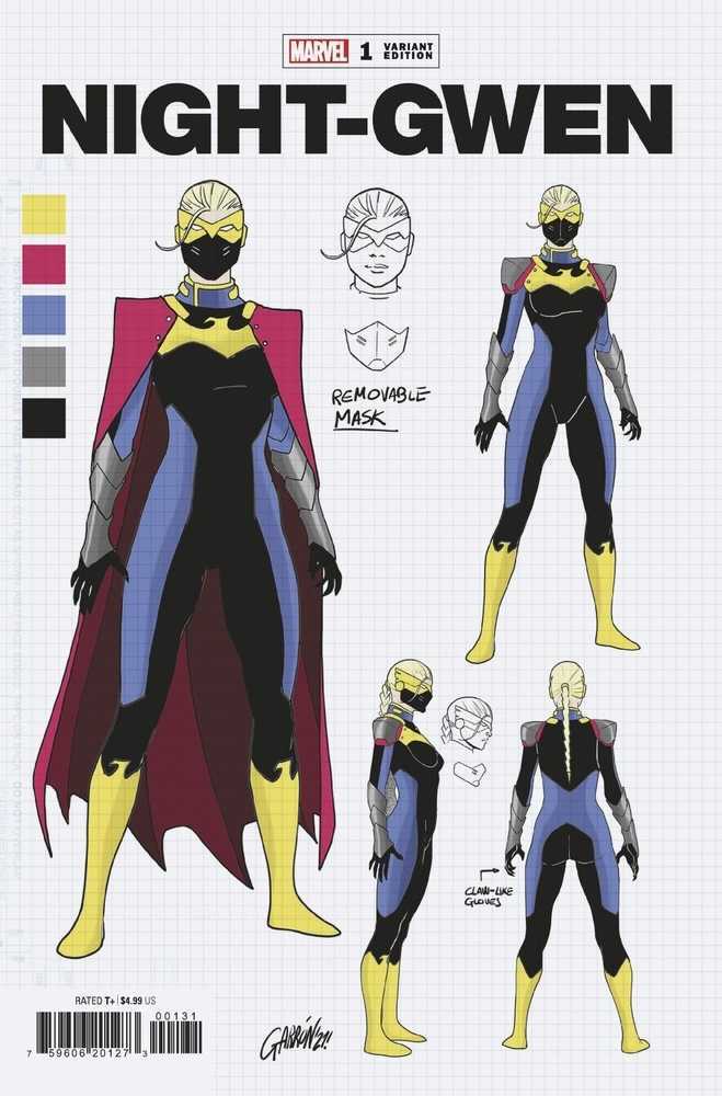 Heroes Reborn Night Gwen #1 Garron Design Variant