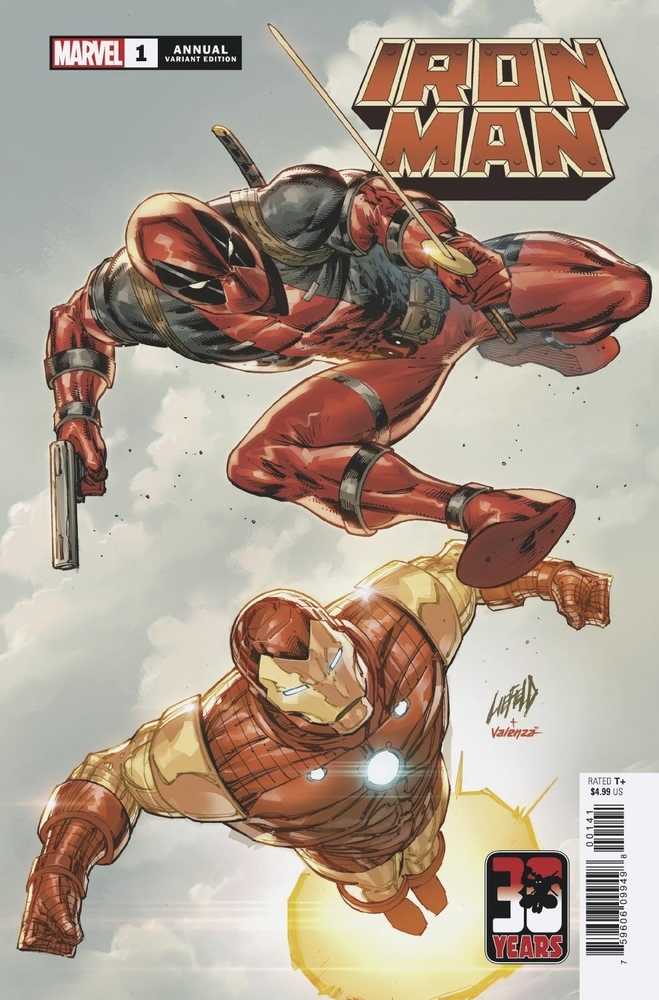 Iron Man Annual #1 Liefeld Deadpool 30 Th Variant