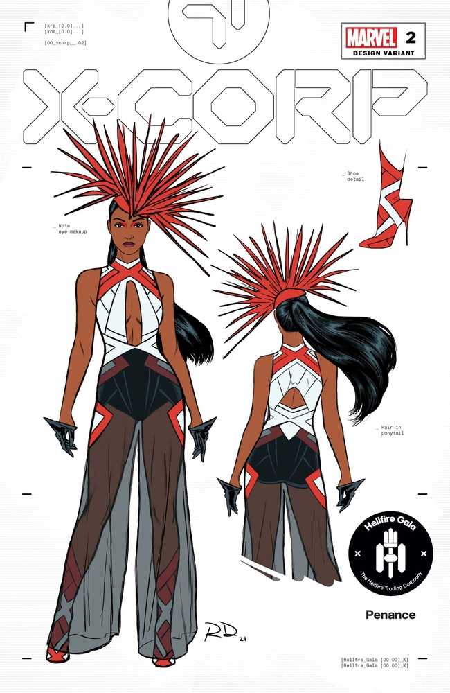 X Corp #2 Dauterman Monet Design Variant