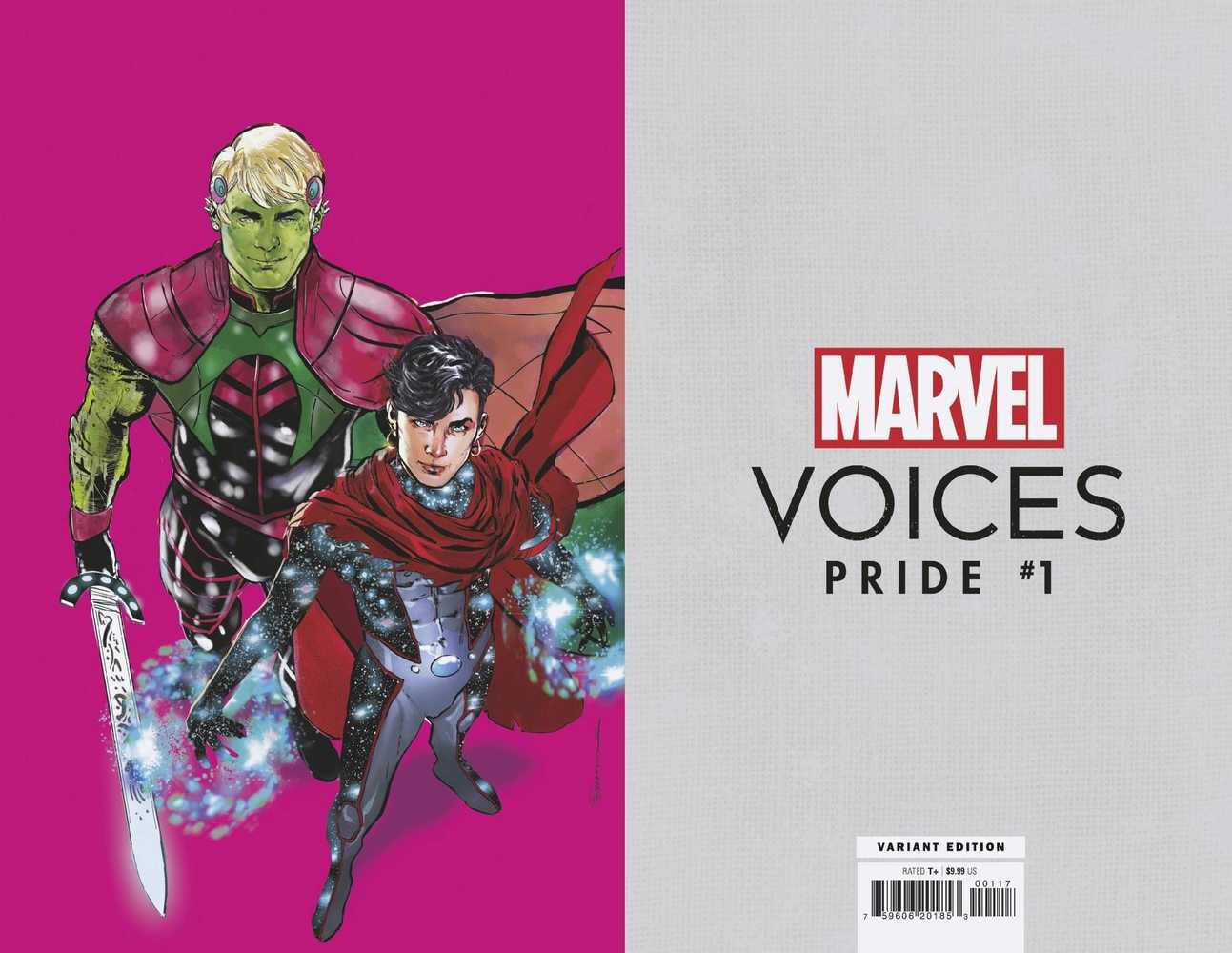 Marvels Voices Pride #1 Jimenez Pride Month Virg B Variant