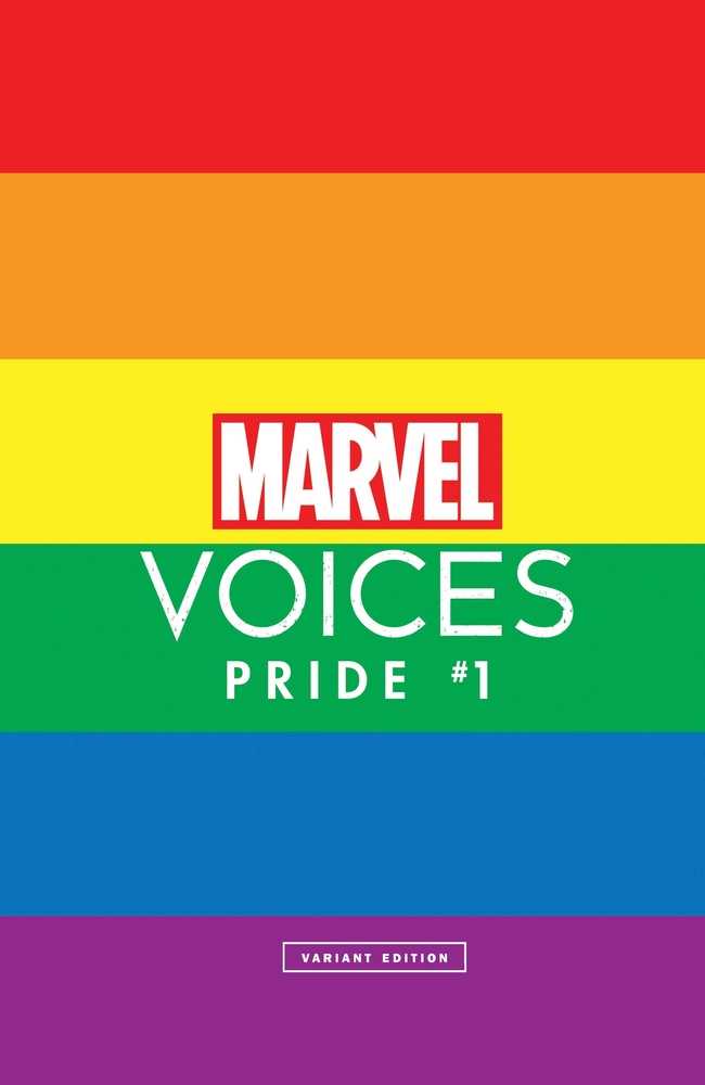 Marvels Voices Pride #1 Rainbow Variant