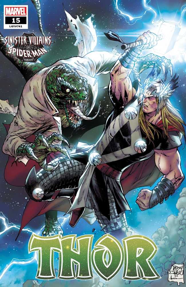 Thor #15 Daniel Spider-Man Villains Variant