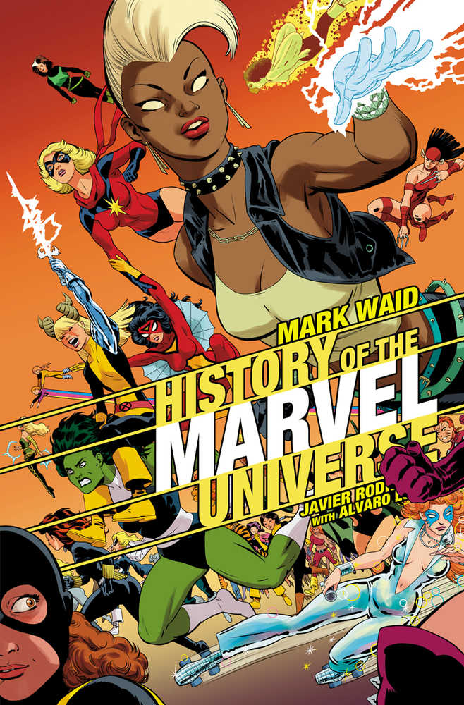 History Marvel Universe TPB Rodriguez Direct Market Variant