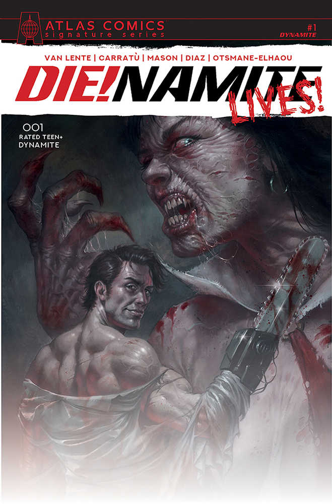 Die!Namite Lives #1 Van Lente Signed Atlas Edition 