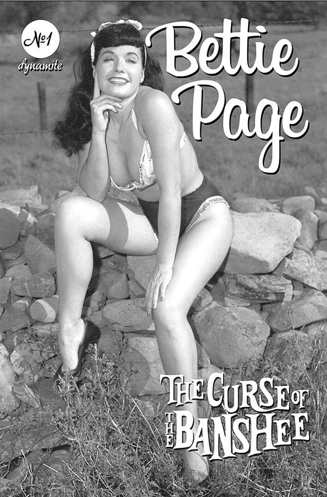 Bettie Page & Curse Of The Banshee #1 Cover E Bettie Page Pin