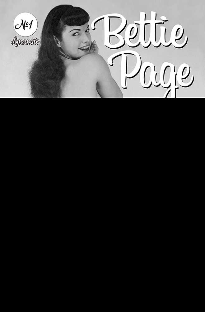 Bettie Page & Curse Of The Banshee #1 Black Bag Photo Cover (M