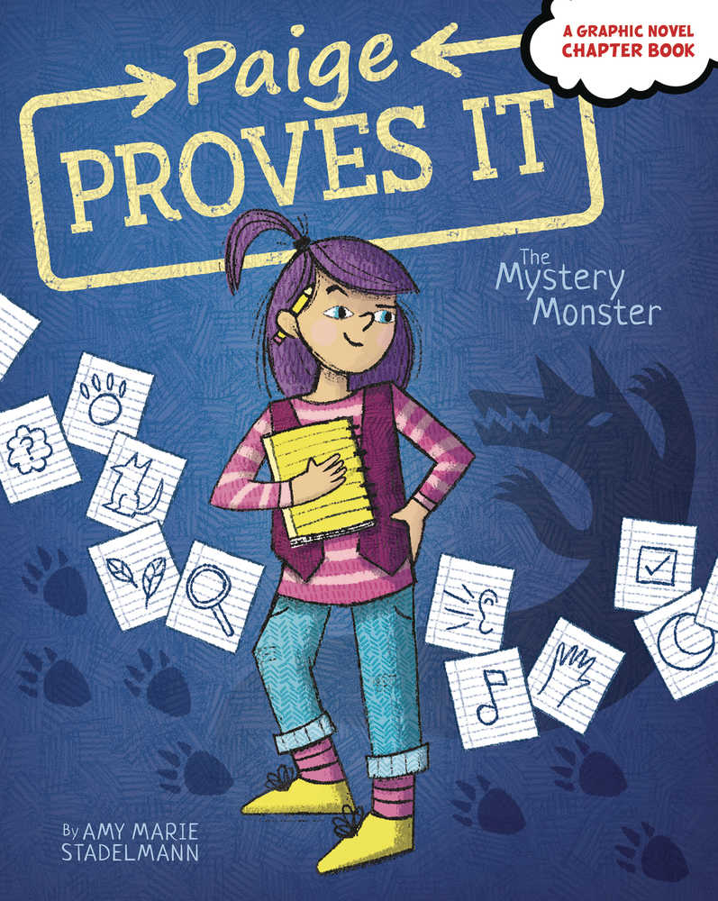 Paige Proves It Hardcover Graphic Novel Chapter Book Mystery Monster 