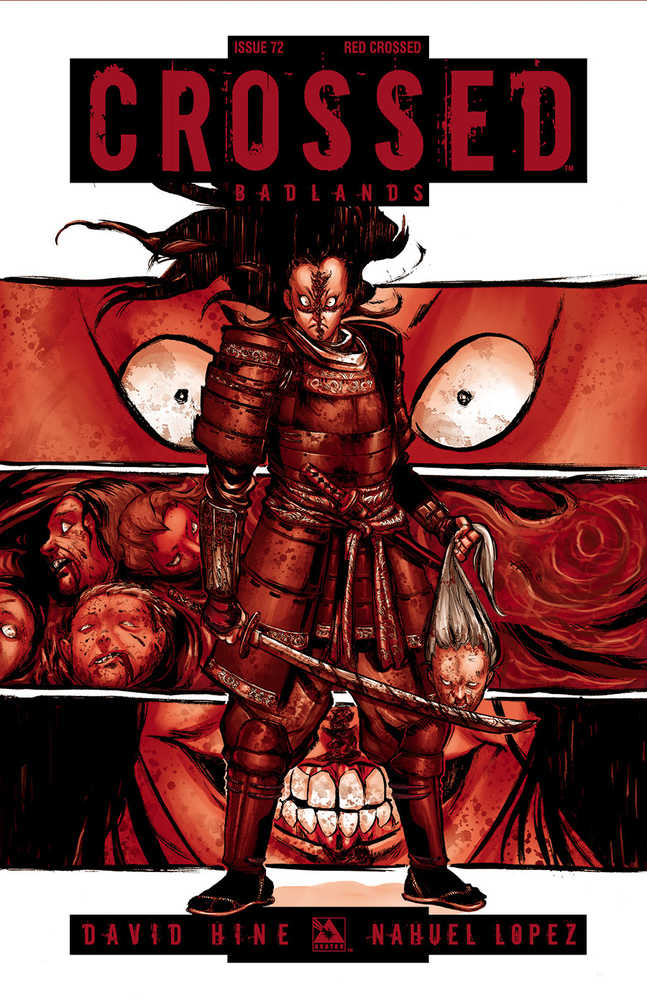 Crossed Badlands #72 Red Crossed Variant (Mature) 