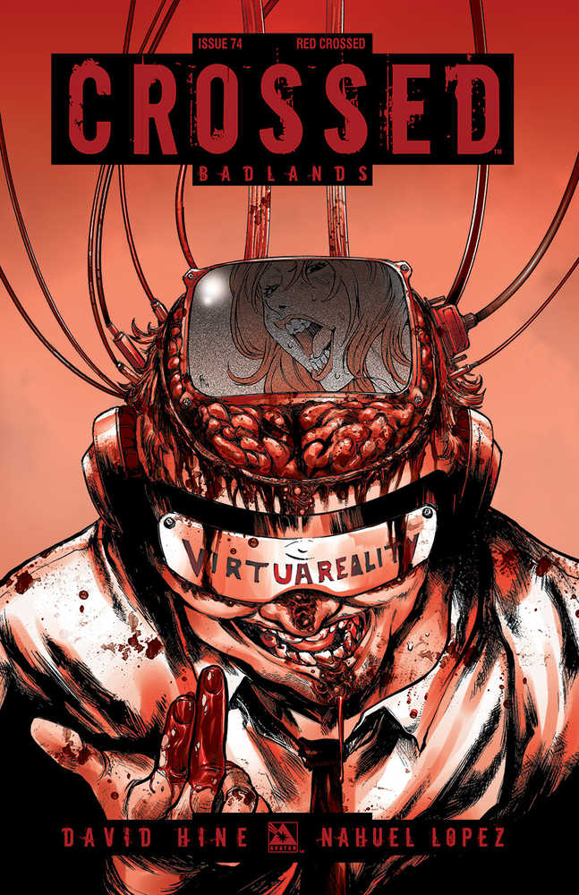 Crossed Badlands #74 Red Crossed Variant (Mature) 