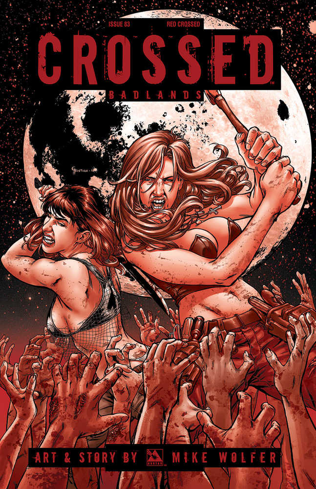 Crossed Badlands #83 Red Crossed Variant (Mature) 