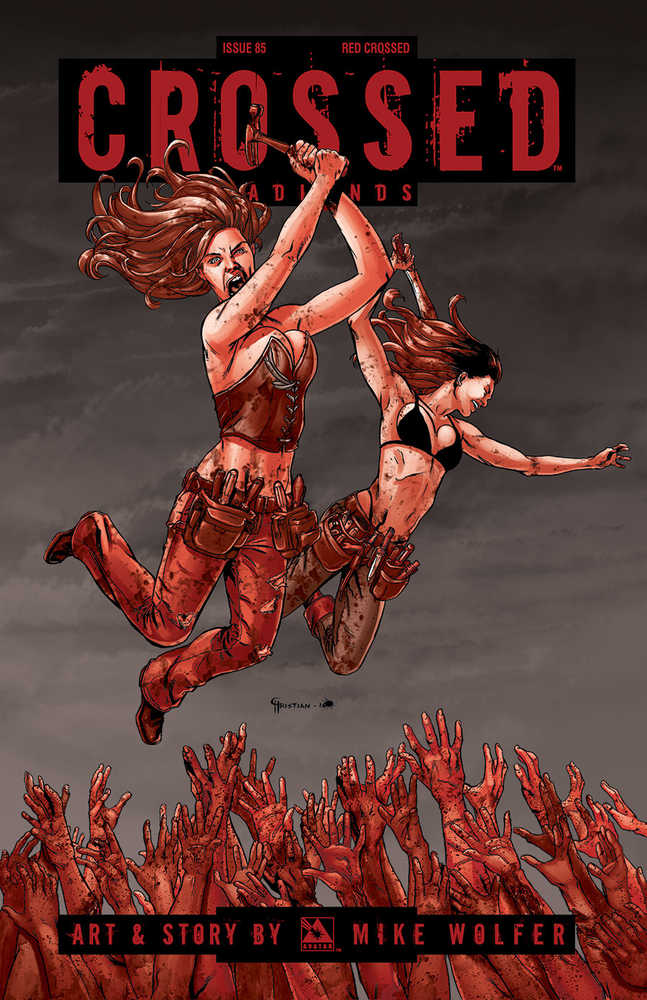 Crossed Badlands #85 Red Crossed Variant (Mature) 