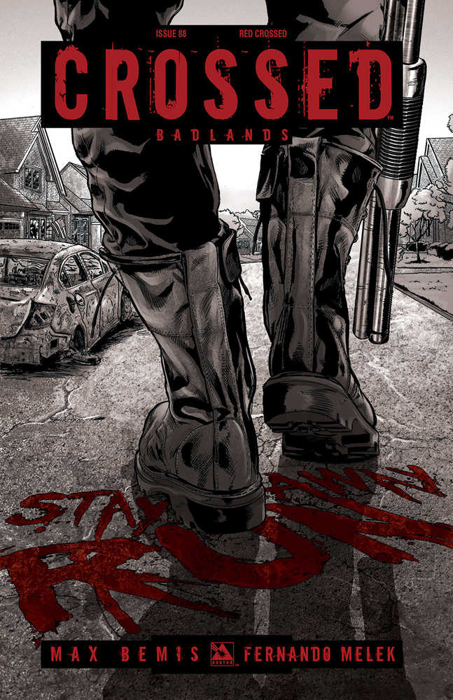 Crossed Badlands #88 Red Crossed Variant (Mature) 