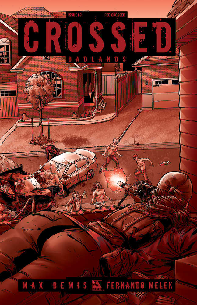 Crossed Badlands #89 Red Crossed Variant (Mature) 