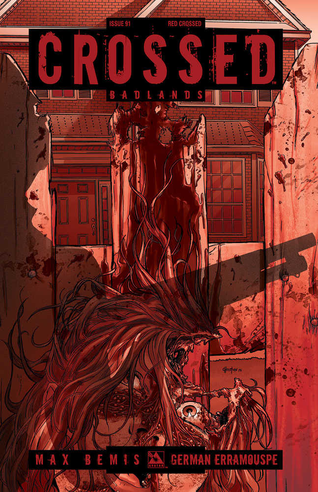 Crossed Badlands #91 Red Crossed Variant (Mature) 